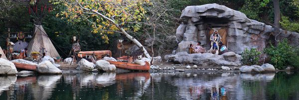 Rivers of America Indian Village