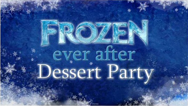 Frozen Ever After Dessert Party Graphic